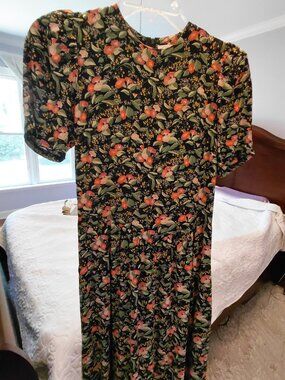 VINTAGE 80S JANE SCHAFFHAUSEN DRESS